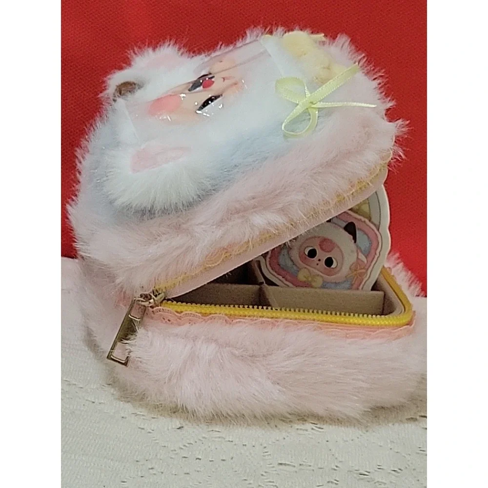 Baby Three- Jewelry  Box- WARM AND COZY WITH MOVABLE EYES.